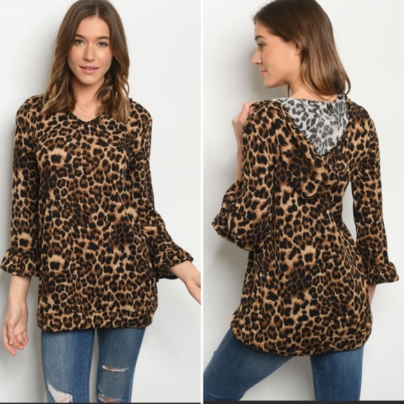 Leopard Print Blouse! - Picture 4 of 9
